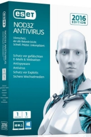 ESET NOD32 Antivirus 2016 Edition 1 User. Für Windows XP/Vista/7/8/8.1/10