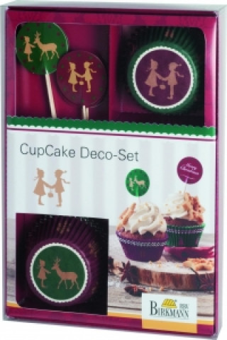 CupCake Deco-Set, nostalgische Weihnachten