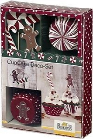 CupCake Deco-Set, Candy Christmas