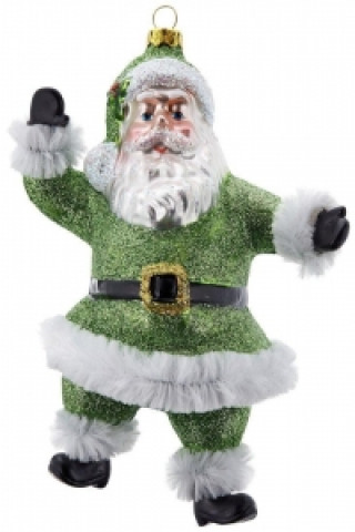 Tanzender Santa, grün