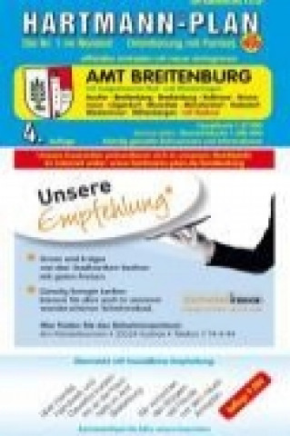 Breitenburg Amt 1 : 27 500 Amtsplan