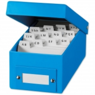 Lernbox - blau DIN A8