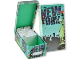 DIN A8 Lernbox - New York