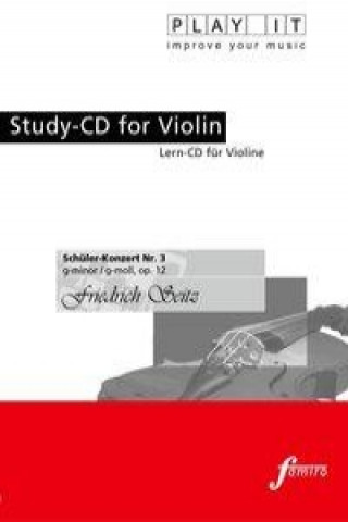 Study-CD Violin -Schüler-Konzert Nr.3,op.12,g-moll