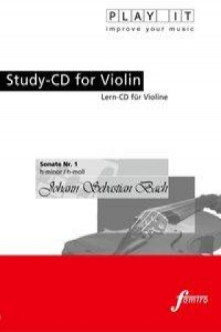 Study-CD for Violin - Sonate Nr.1,h-moll