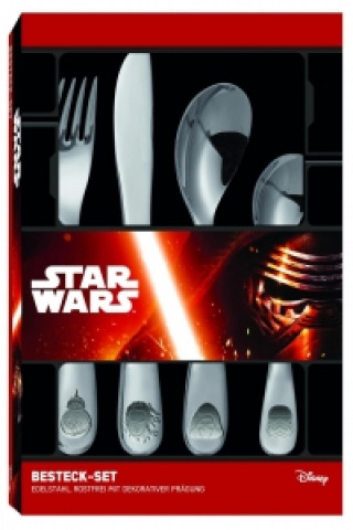 Star Wars 4tlg. Edelstahlbesteckset im Geschenkkarton