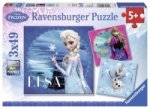 Disney Frozen: Elsa, Anna & Olaf. Puzzle 3 x 49 Teile