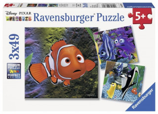 Disney Finding Nemo - In the Aquarium (3 X 49 PC Puzzles)