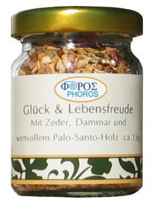 GLÜCK & LEBENSFREUDE Räucher-Mischung ca.50ml ca.15g, Marke: Phoros