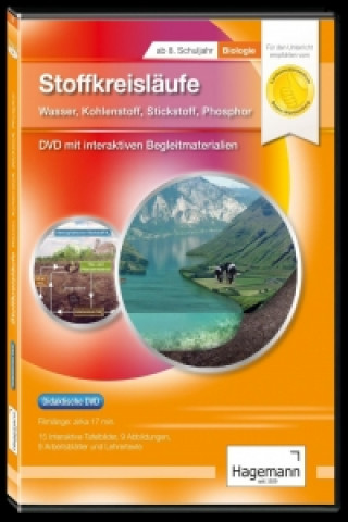 Didaktische DVD Stoffkreisläufe: Wasser, Kohlenstoff, Stickstoff, Phosphor. DVD-ROM