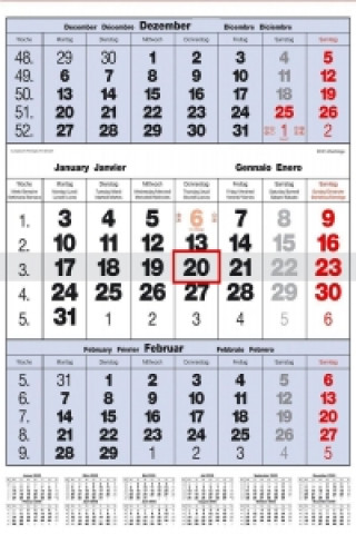 Dreimonatskalender 2017