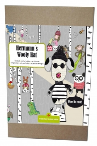 Hermanns Wooly Hat schwarz