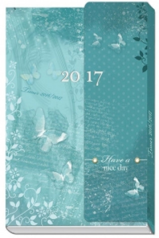 Taschenkalender mit Klappe A6 2017