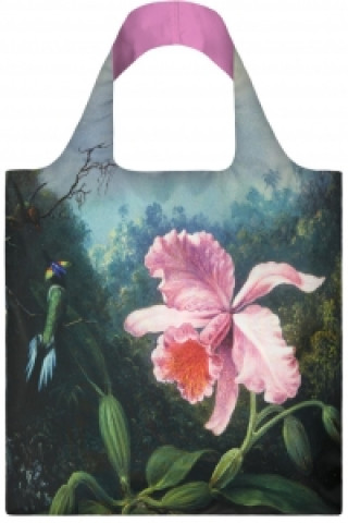 MARTIN JOHNSON HEADE Still Life with Orchid and Pair of Hummingbirds Bag