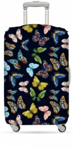 LOQI Suitcase Cover Medium WILD Butterflies