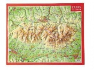 Pocztowka Tatry mapa plastyczna
