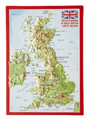 Reliefpostkarte Great Britain