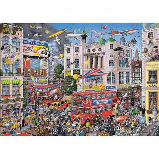 I Love London Jigsaw Puzzle (1000-Piece)