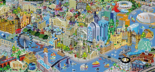 View from the Shard Jigsaw Puzzle (636 Pieces)