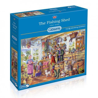 The Fishing Shed Jigsaw Puzzle (1000 Pieces)