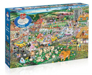 I Love Spring Jigsaw Puzzle (1000-Piece)