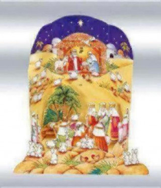 Nativity Scene Pop-Up Advent Calendar #Ca602
