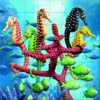 3D Magna Puzzle Seepferdchen 64 Teile