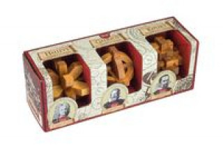 Great Minds Set of 3 Wooden Puzzles (Astronomers)