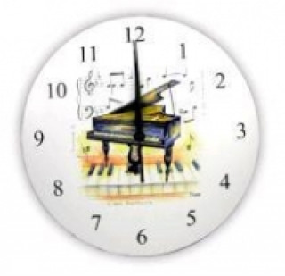 Wall Clock - Piano Design