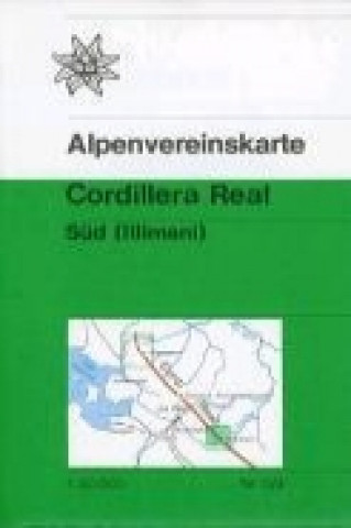 DAV Alpenvereinskarte 0/9 Cordillera Real Süd (Illimani - Bolivien) 1 : 50 000