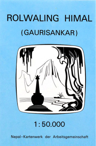 Nelles Map Rolwaling Himal (Gaurisankar) Trekking-Karte 1:50.000