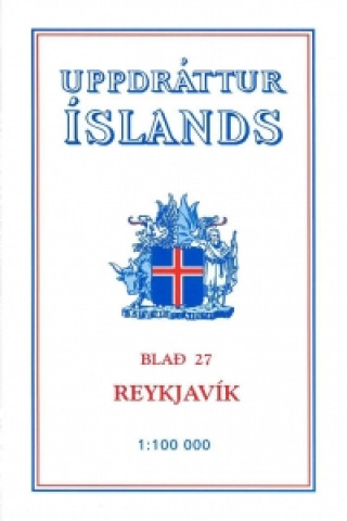Topographische Karte Island 27 Reykjavik 1 : 100 000