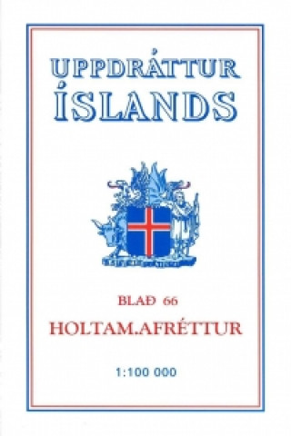 Topographische Karte Island 66 Holtamannaafréttur 1 : 100 000