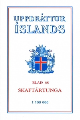 Topographische Karte Island 68 Skaftartunga 1 : 100 000