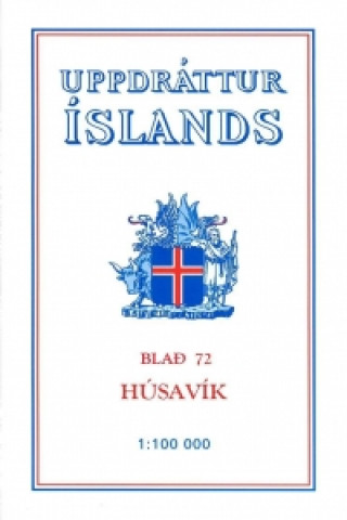 Topographische Karte Island 72 Husavik 1 : 100 000