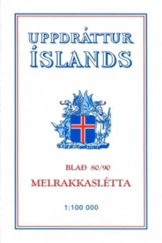 Topographische Karte Island 92 Burfellsheidi 1 : 100 000