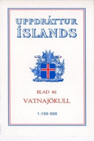 Topographische Karte Island 86 Vatnajokull 1 : 100 000