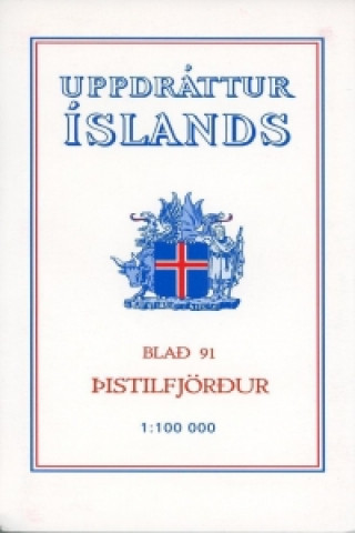 Topographische Karte Island 91 Pistilfjordur 1 : 100 000