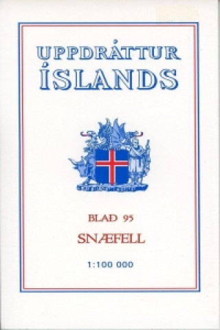 Topographische Karte Island 95 Snaefell 1 : 100 000
