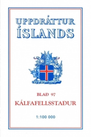 Topographische Karte Island 97 Kalfafellsstadur 1 : 100 000