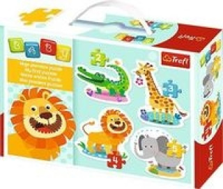 Baby Puzzle Na safari