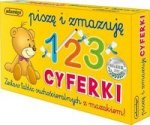 Pisze i zmazuje Cyferki