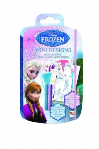 Frozen Mini Skizzenblock mit Stiften