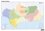 Mapa mudo de andalucia
