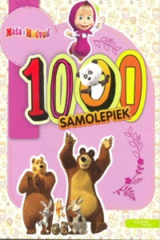 Máša a medveď - 1000 samolepiek