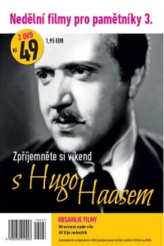 Nedělní filmy pro pamětníky 3. - Hugo Haas - 2 DVD pošetka