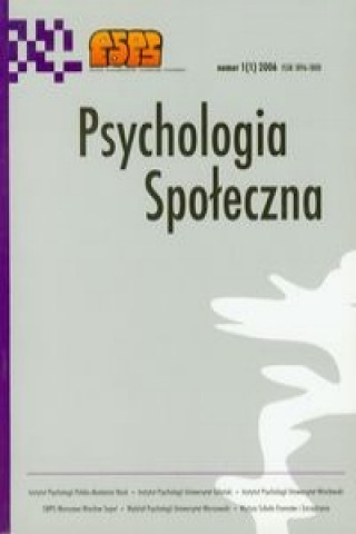 Psychologia spoleczna numer 1 (1)2006