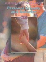 Annual Editions: Personal Growth & Behavior 04/05