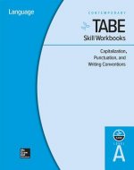 Tabe Level A: Capitalization, Punctuation and Writing Conventions Workbook- 10 Pack