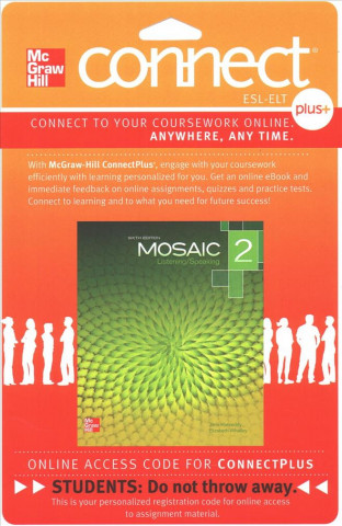 Mosaic Level 2 Listening/Speaking Student Registration Code for Connect ESL (Stand Alone)